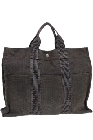 Hermès Dames, Pre-owned, Grijs, Maat: ONE Size Leer