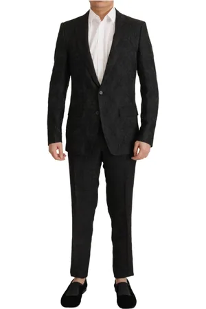 Dolce & Gabbana Heren, Pakken, Zwart, Maat: S Zijde