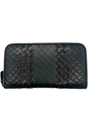 Bottega Veneta Dames, Pre-owned, Zwart, Maat: ONE Size Leer