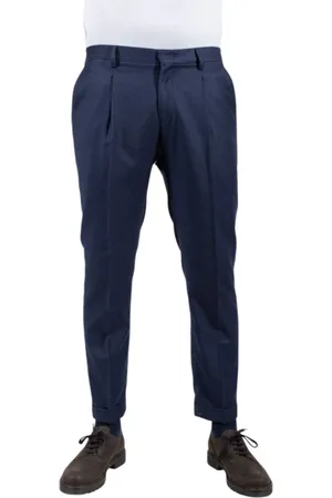 Briglia 1949 Heren, Broeken, Blauw, Maat: L Wol