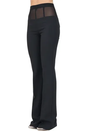 Elisabetta Franchi Dames, Broeken, Zwart, Maat: XS
