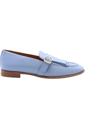 Pertini Dames, Schoenen, Blauw, Maat: 41 EU Leer