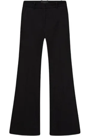Joseph Dames, Broeken, Zwart, Maat: XL Gabardine