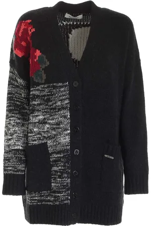 Blugirl Dames, Truien, Zwart, Maat: S Jersey
