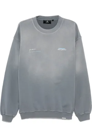 Represent Heren, Sweatshirts & Hoodies, Grijs, Maat: L Katoen