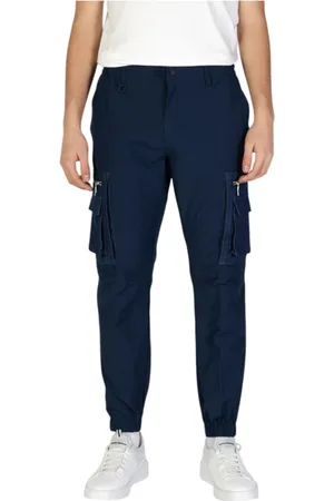 Antony Morato Heren, Broeken, Blauw, Maat: 2XL Katoen