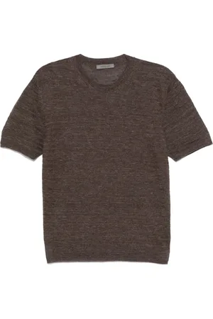 corneliani Heren, Truien, Bruin, Maat: XL Linnen