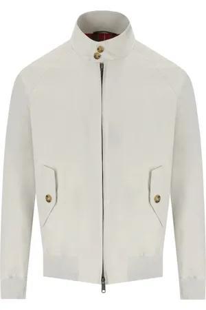 Baracuta Heren, Jassen, Wit, Maat: S Katoen