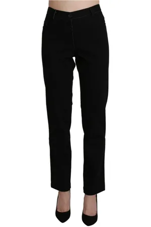 Bencivenga Dames, Broeken, Zwart, Maat: 3XL Katoen