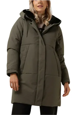 Elvine Dames, Mantels, Groen, Maat: XL