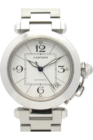 Cartier Heren, Pre-owned, Wit, Maat: ONE Size
