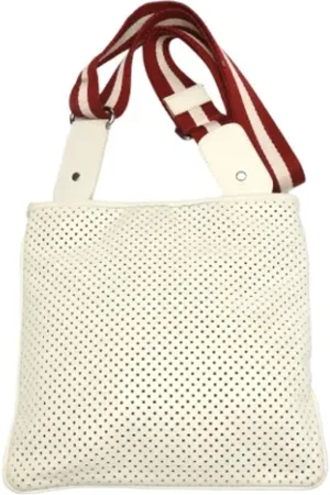 Bally Dames, Pre-owned, Wit, Maat: ONE Size Leer