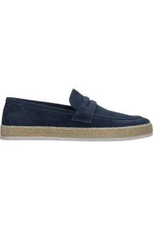 Estro Heren, Schoenen, Blauw, Maat: 43 EU Velours