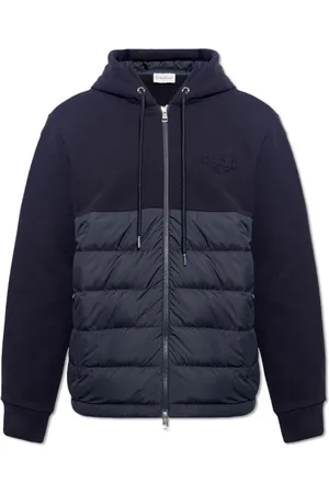 Moncler Heren, Sweatshirts & Hoodies, Blauw, Maat: L Katoen