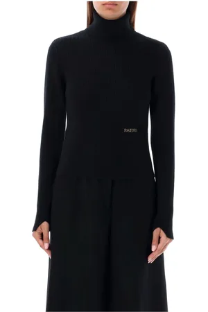 Patou Dames, Truien, Zwart, Maat: M Wol