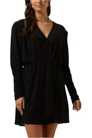 Alix the label Dames, Jurken, Zwart, Maat: S