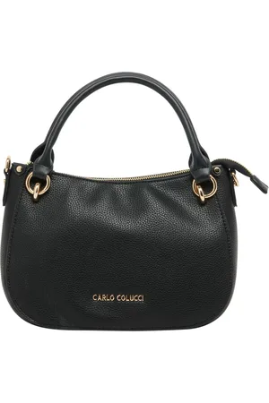 Carlo Colucci Dames, Tassen, Zwart, Maat: ONE Size