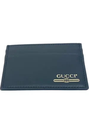 Gucci Heren, Pre-owned, Zwart, Maat: ONE Size Leer