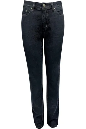 C.ro Dames, Jeans, Blauw, Maat: M Katoen