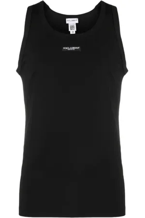 Dolce & Gabbana Dames, Tops, Zwart, Maat: M Katoen