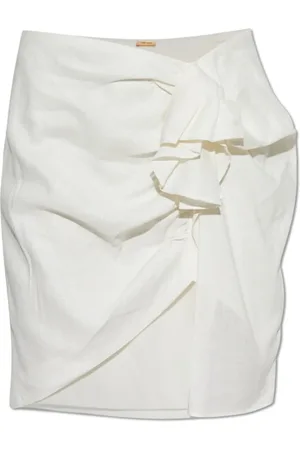 Cult Gaia Dames, Rokken, Wit, Maat: XS Linnen