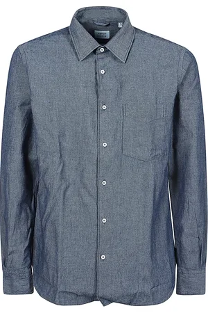 Aspesi Heren, Overhemden, Blauw, Maat: 2XL Denim