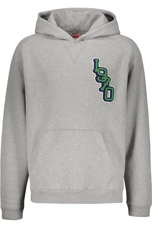 Kenzo Heren, Sweatshirts & Hoodies, Grijs, Maat: XL Katoen
