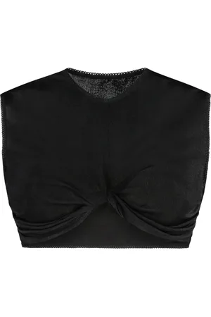 Anna October Dames, Tops, Zwart, Maat: XS L30 Poliester
