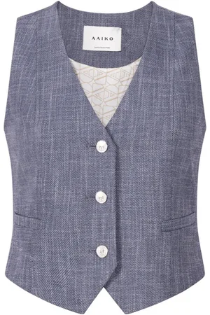 Aaiko Dames, Jassen, Blauw, Maat: S Denim