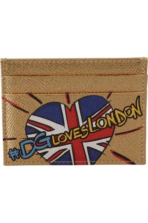 Dolce & Gabbana Dames, Accessoires, Geel, Maat: ONE Size Leer