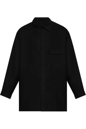 Y-3 Heren, Overhemden, Zwart, Maat: XL Katoen