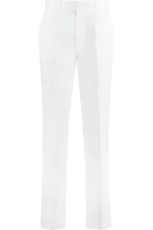 Dickies Dames, Broeken, Wit, Maat: W26 Katoen