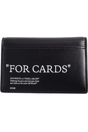 OFF-WHITE Heren, Accessoires, Zwart, Maat: ONE Size Leer