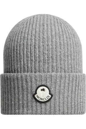 Moncler Unisex, Accessoires, Grijs, Maat: ONE Size Wol