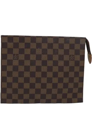 LOUIS VUITTON Dames, Pre-owned, Bruin, Maat: ONE Size Leer