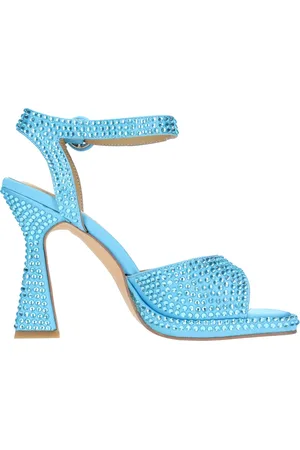 Alma en Pena Dames, Schoenen, Blauw, Maat: 36 EU Satijn