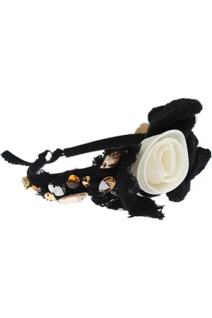Dolce & Gabbana Dames, Accessoires, Zwart, Maat: ONE Size Katoen