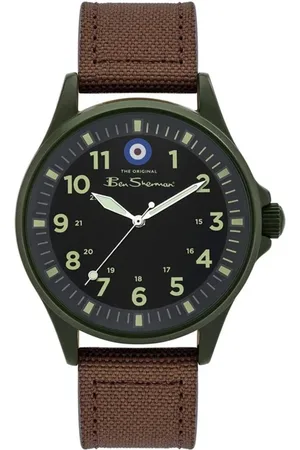 Ben Sherman Heren, Accessoires, Bruin, Maat: ONE Size