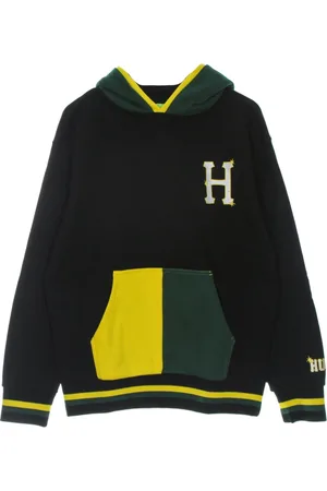 Huf Heren, Sweatshirts & Hoodies, Zwart, Maat: XL Katoen