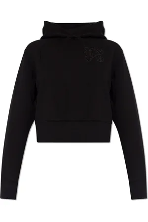 Palm Angels Dames, Sweatshirts & Hoodies, Zwart, Maat: XS Katoen