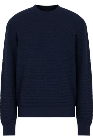 Armani Exchange Heren, Sweatshirts & Hoodies, Blauw, Maat: S Katoen