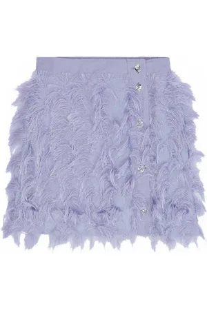 Ganni Dames, Rokken, Paars, Maat: XS