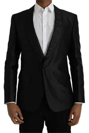 Dolce & Gabbana Heren, Pakken, Zwart, Maat: M Zijde