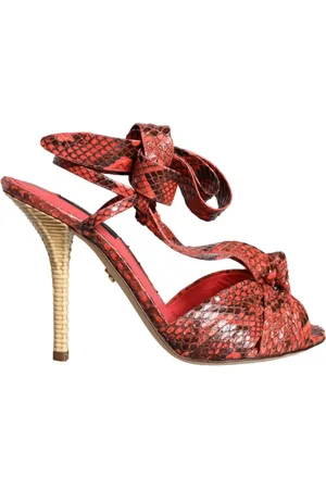 Dolce & Gabbana Dames, Schoenen, Veelkleurig, Maat: 37 EU Leer