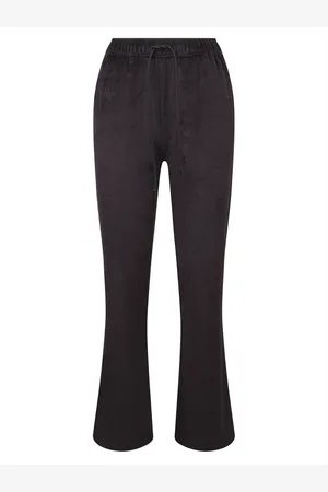 Moncler Dames, Broeken, Zwart, Maat: XS Velours