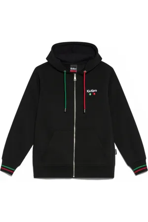 Kickers Heren, Sweatshirts & Hoodies, Zwart, Maat: L Katoen