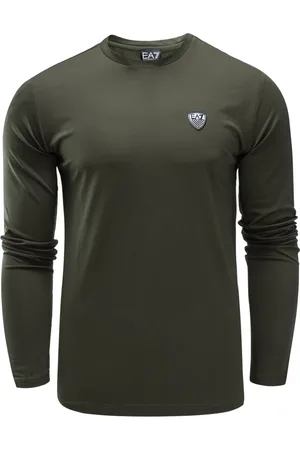 EA7 Heren, Tops, Groen, Maat: M Viscose