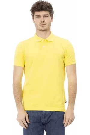 BALDININI Heren, Tops, Geel, Maat: 2XL Katoen