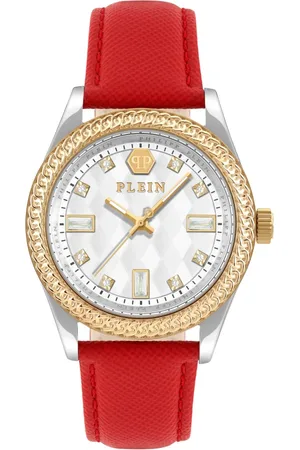 Philipp Plein Dames, Accessoires, Wit, Maat: ONE Size Leer