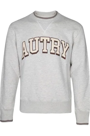 Autry Heren, Sweatshirts & Hoodies, Grijs, Maat: XL Katoen